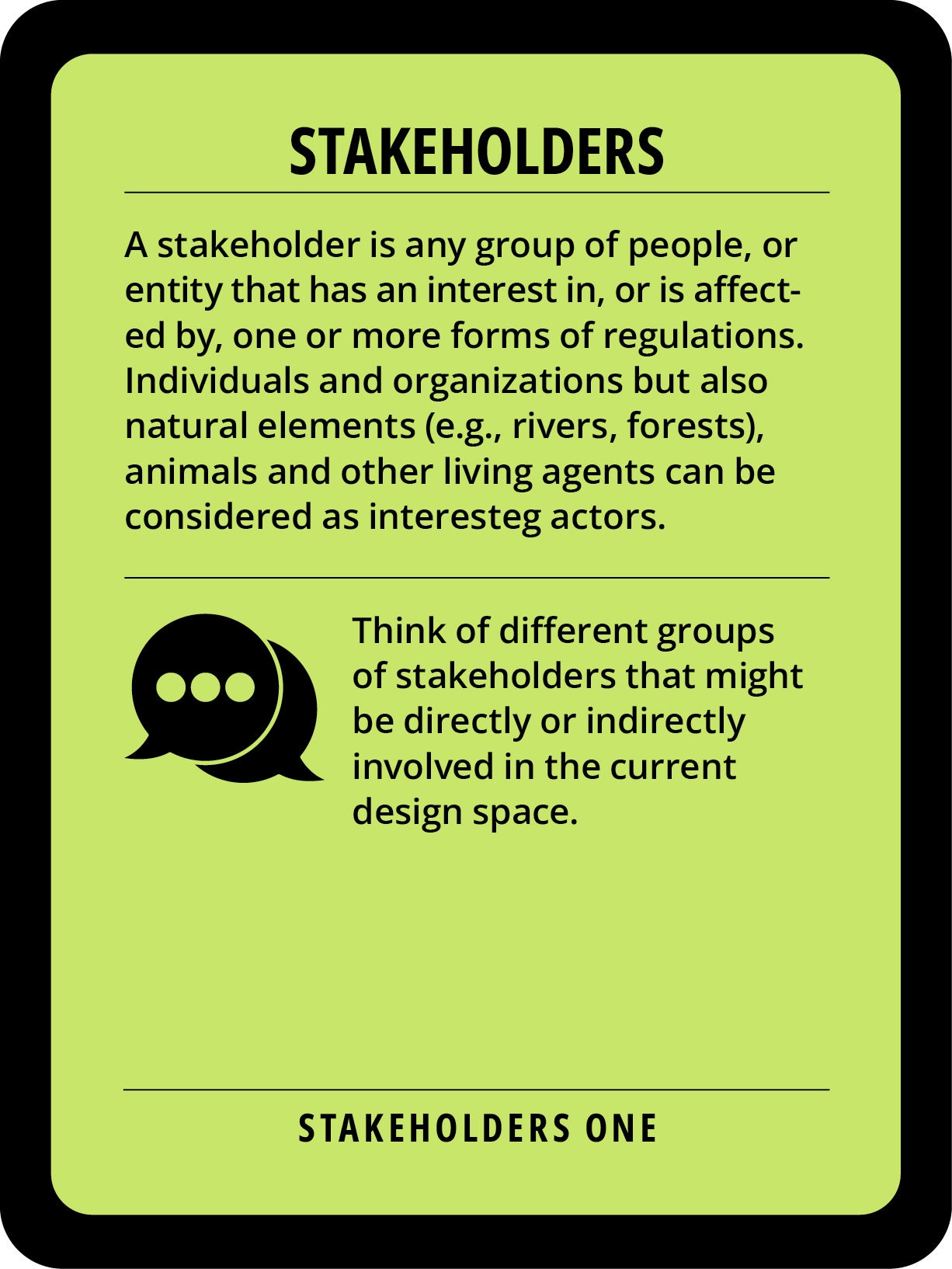 Stakeholders